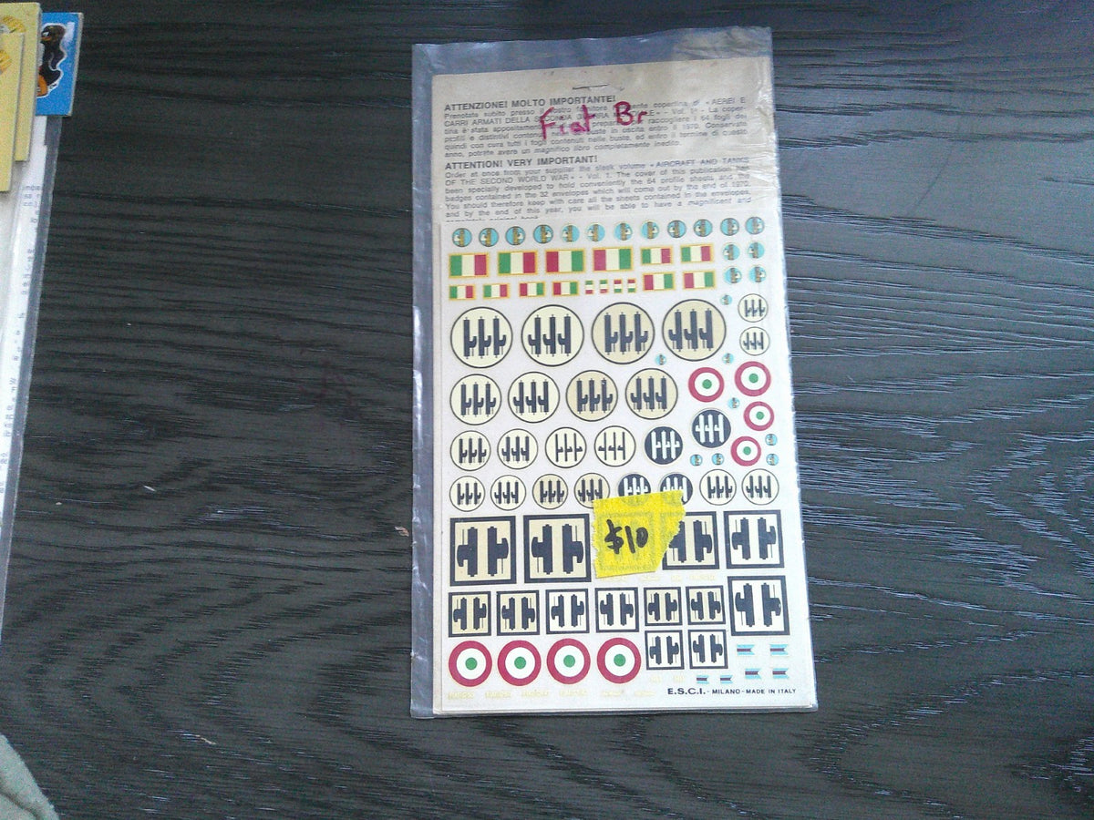 ESCI Fiat BR 20M Decal 1/? #?