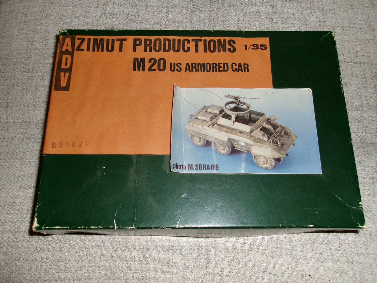 ADV Zimut Productions M20 US Armored Car Resin Model Kit 1/35 #35027