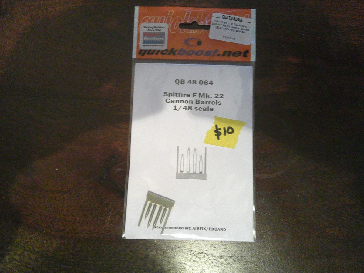 Quickboost Spitfire F Mk. 22 Cannon Barrels 1/48 #QB48064