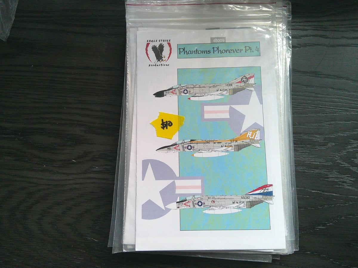 Eagle Strike Phantoms Phorever Pt 4 Decal 1/48 #EP48009