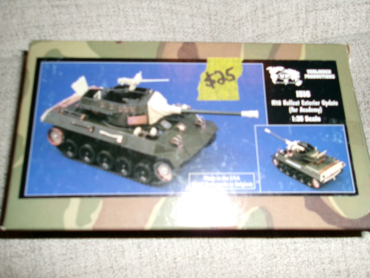 Verlinden M18 Hellcat Exterior Update for Academy 1/35 #1516