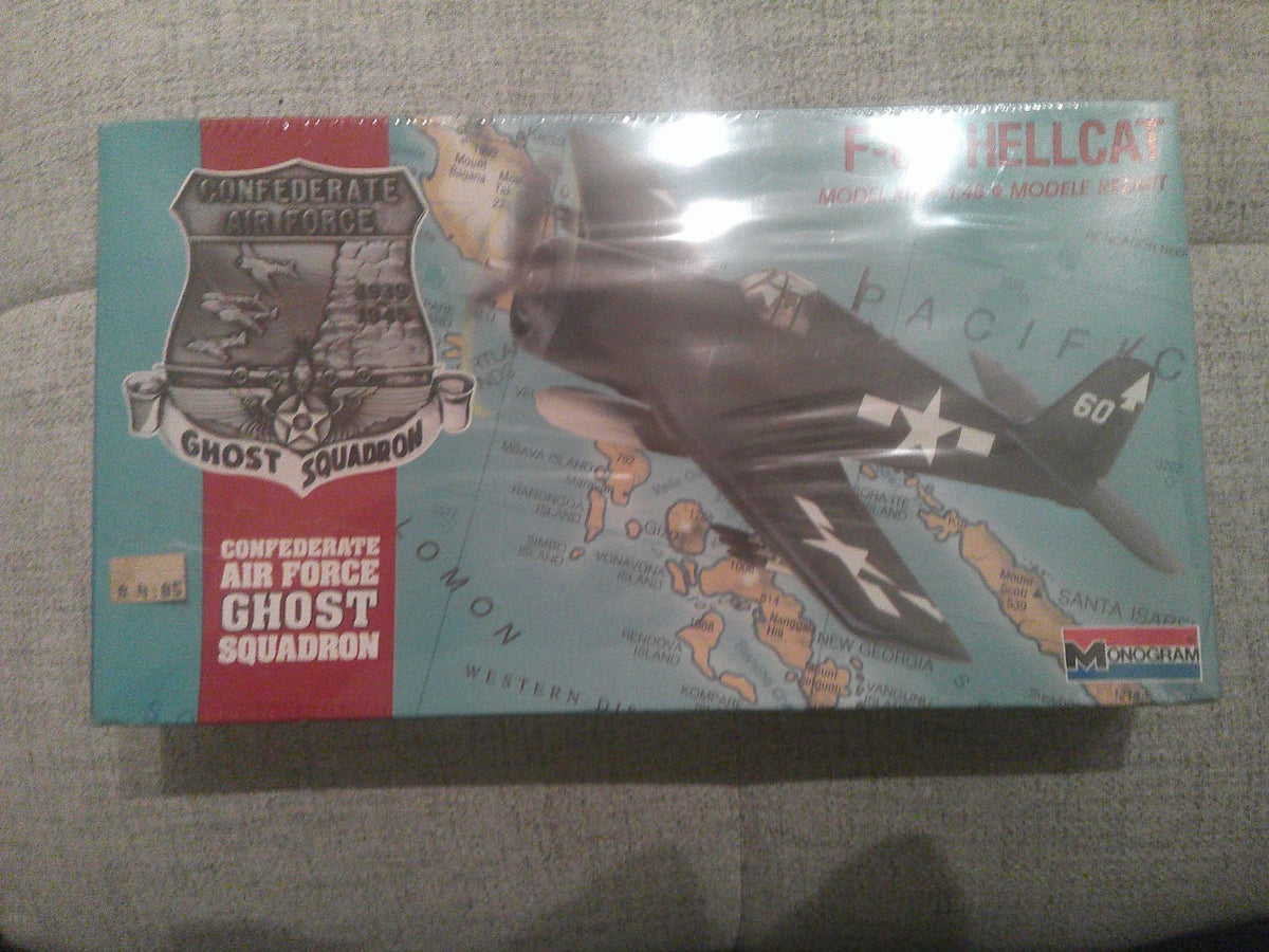Monogram F-6F Hellcat Ghost Squadron 1/48 #5211 Factory Sealed Model