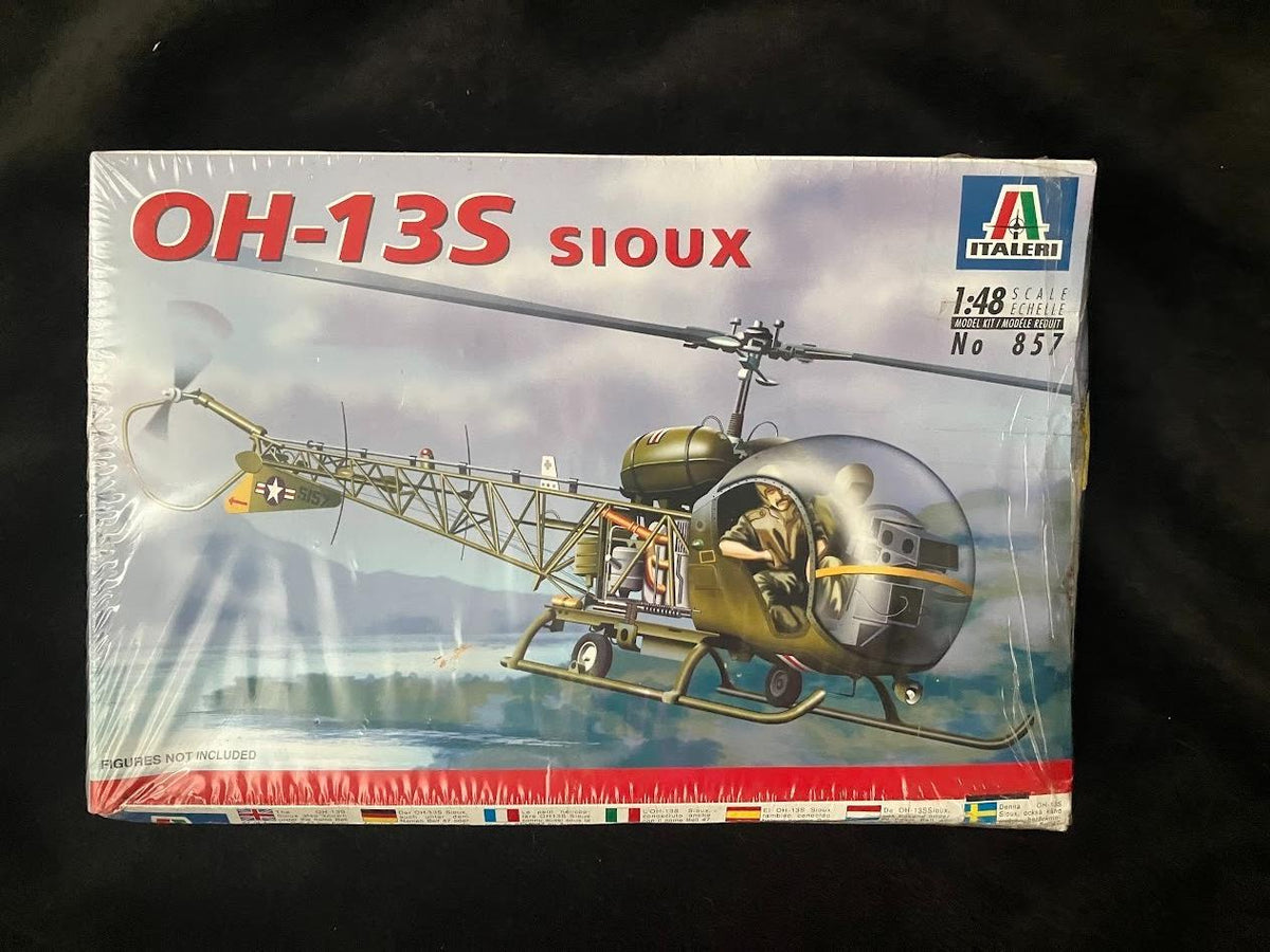 ITALERI OH-13S Sioux Model Kit 1/48 #857