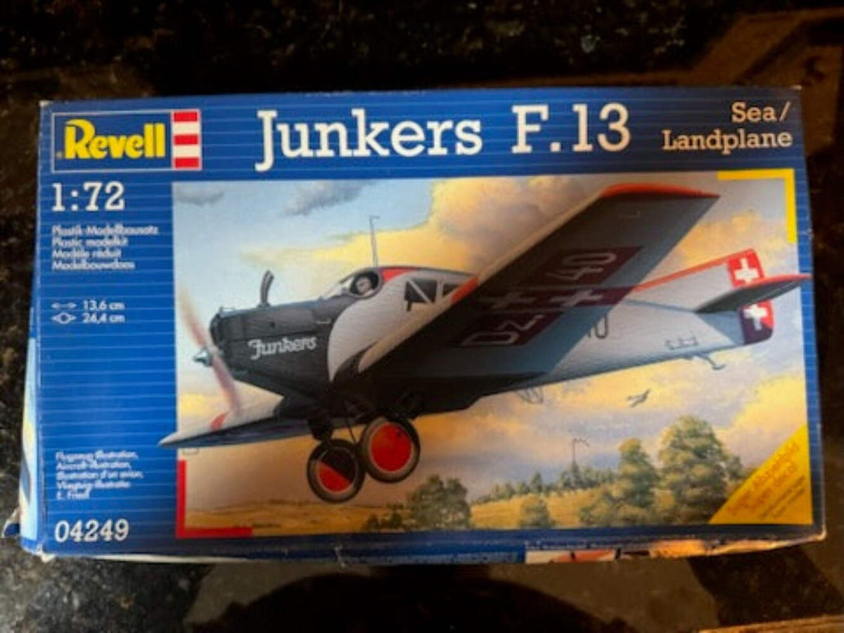 Revell Junkers F.13 Model Kit 1/72 #04249