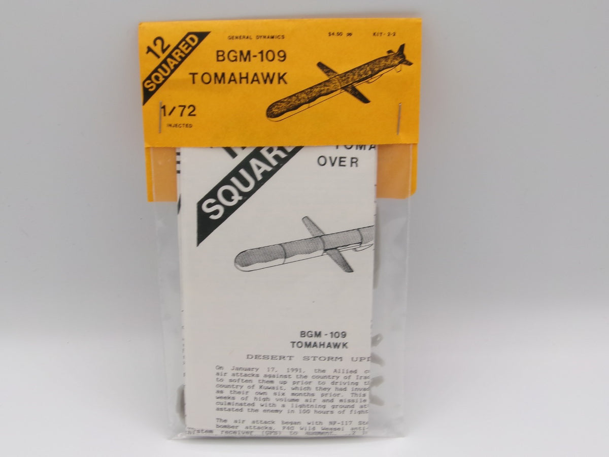 12 Squared BGM-109 Tomahawk Cruise Missile 1/72 #2-2