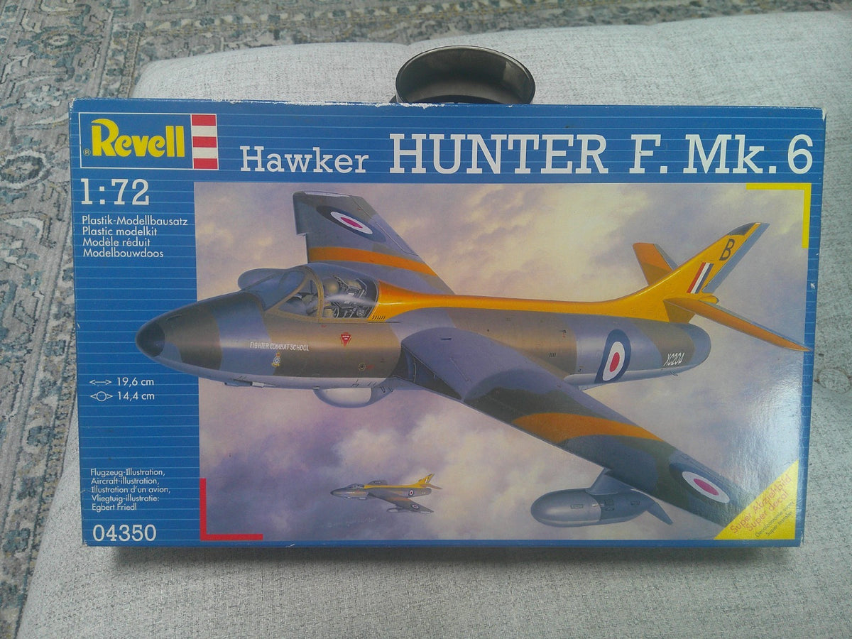 Revell Hawker Hunter F.Mk. 6 1/72 #04350 Model Factory Sealed