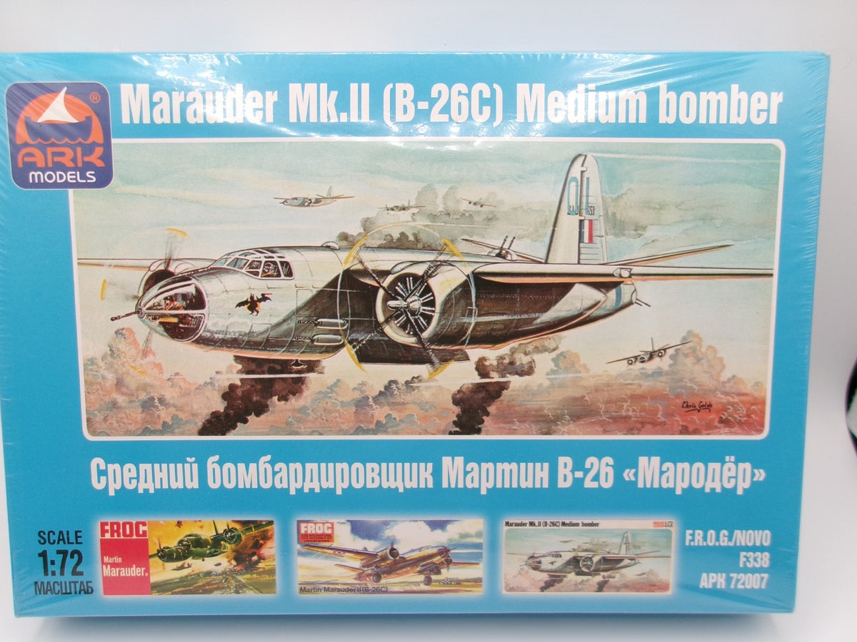 Ark Models Marauder Mk.II B-26 Medium Bomber 1/72 #F338 Model