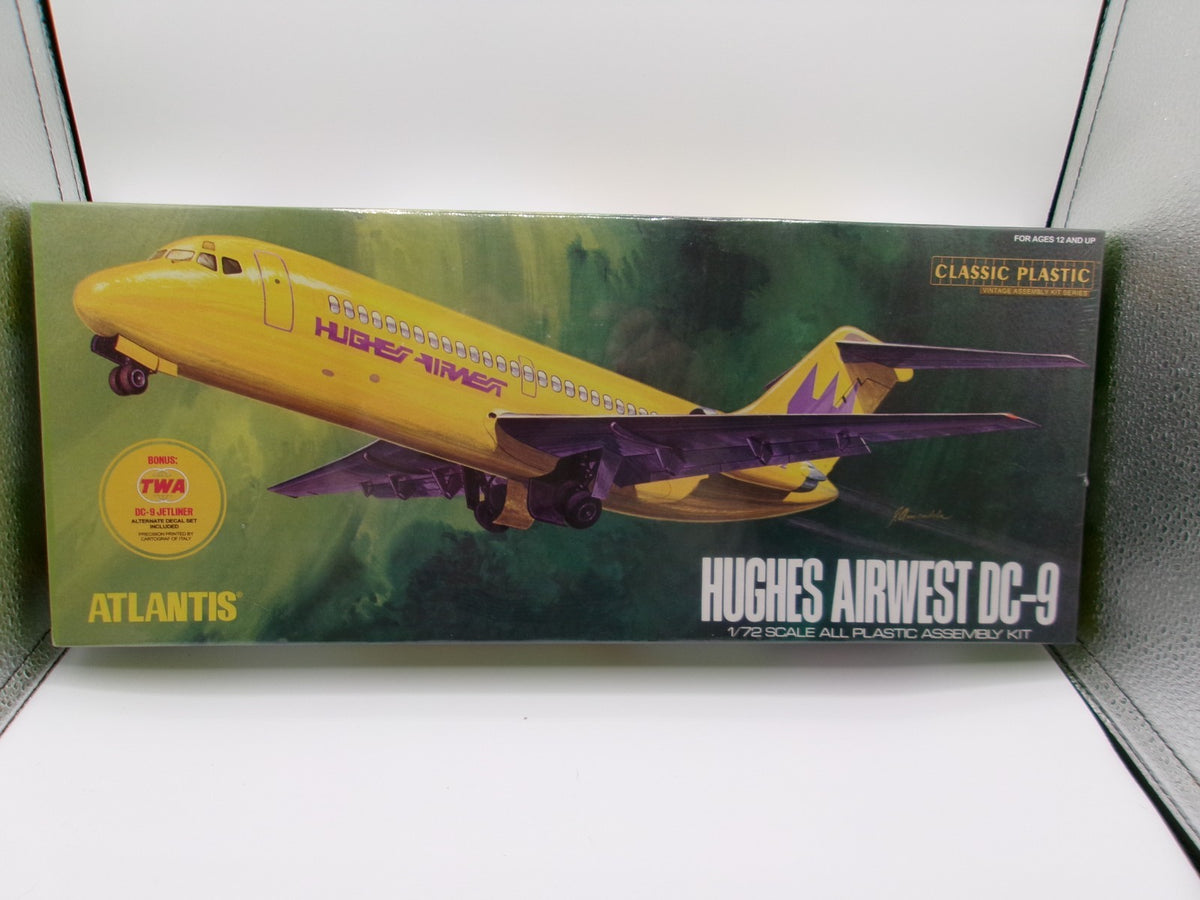 Atlantis Hughes Airwest DC-9 1/72 #AMC - 6004 Factory Sealed