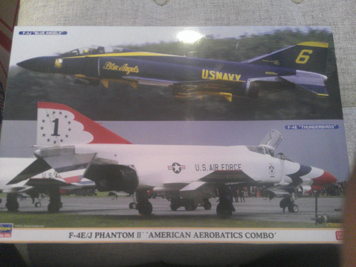 Hasegawa F-4E/J Phantom II American Aerobatics Combo 2 kits 1/72 #01914 Model