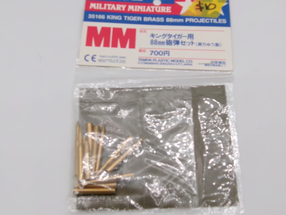 Tamiya King Tiger 88mm Projectiles 1/35 #35166!