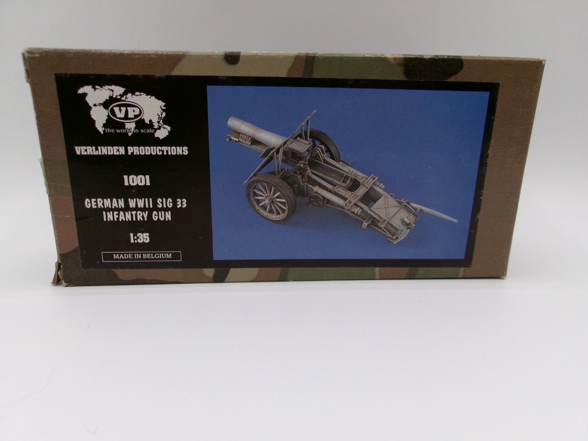 Verlinden Productions German WWII SIG 33 Infantry Gun #1001!