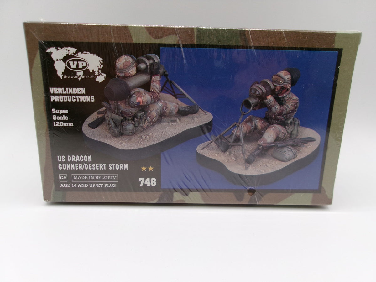 Verlinden Productions US Dragon Gunner Desert Storm Super Scale 120mm #748