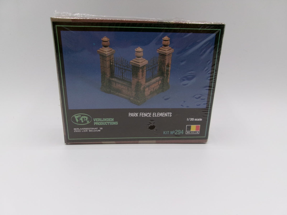 Verlinden Park Fence Elements 1/35 #294