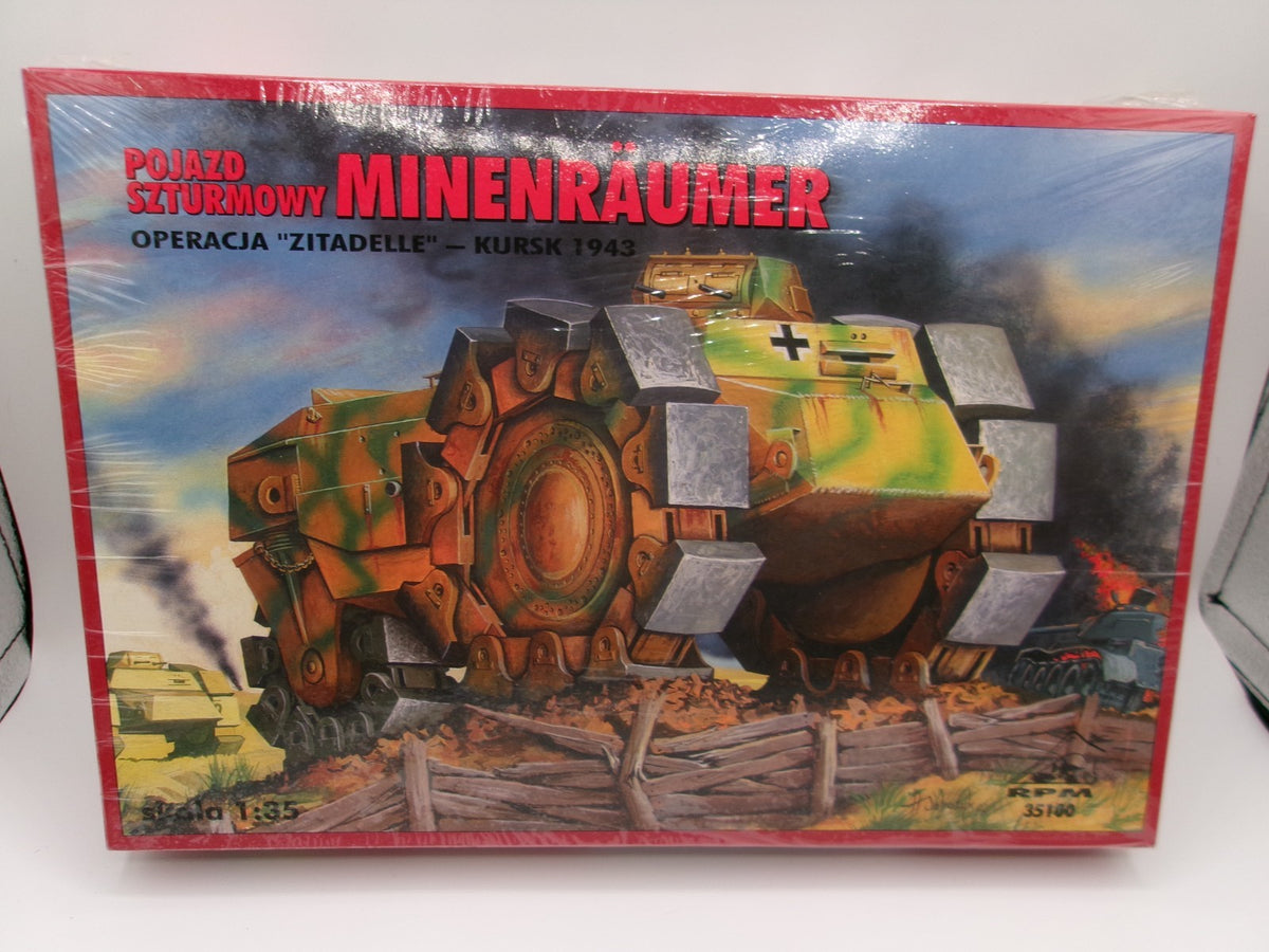 RPM Minenraumer Pojazd Szturmowy 1/35 #35100 Tank Model Factory Sealed