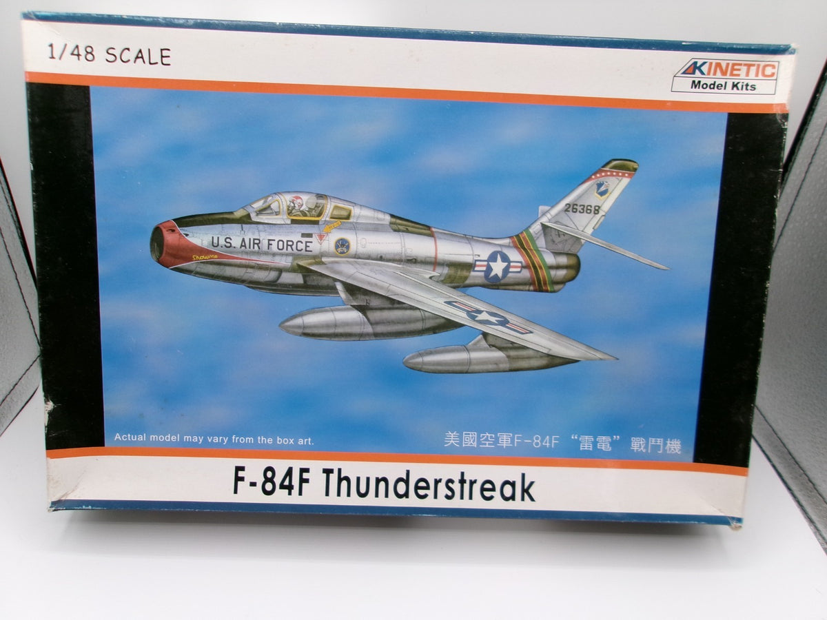 Kinetic F-84F Thunderstreak 1/48 #K4801 Plane Model