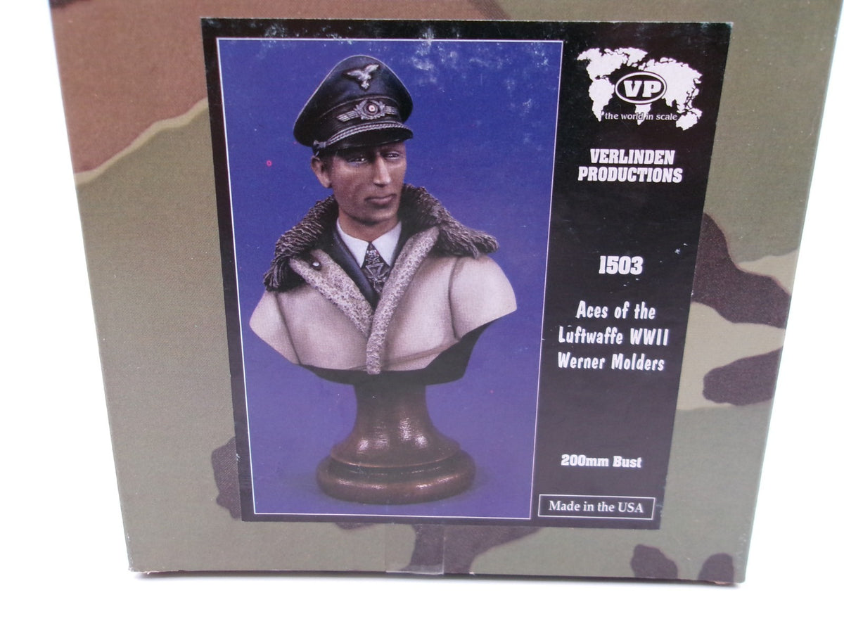 Verlinden Productions Aces of the Luftwaffe WWII Werner Molders 200mm #1503