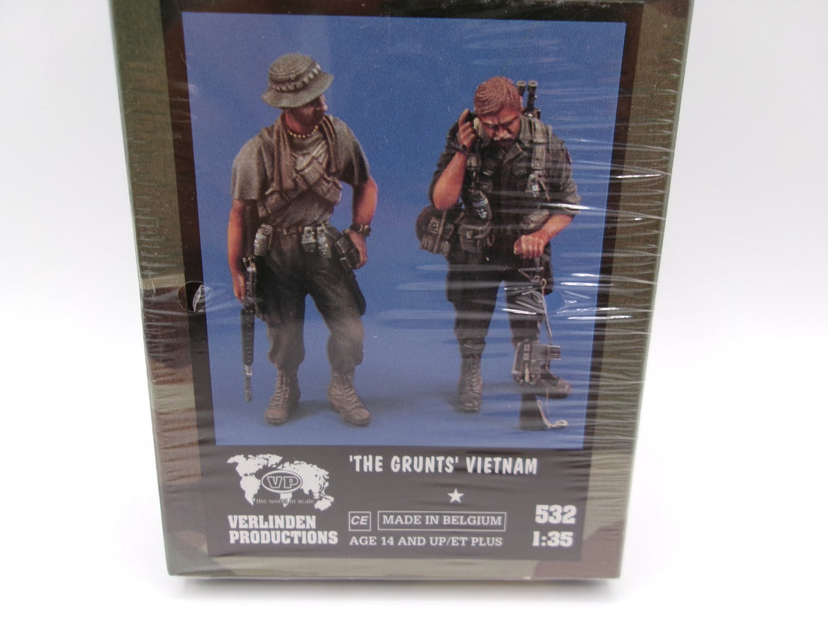 Verlinden Productions 'The Grunts' Vietnam 2 Figures 1/35 #532