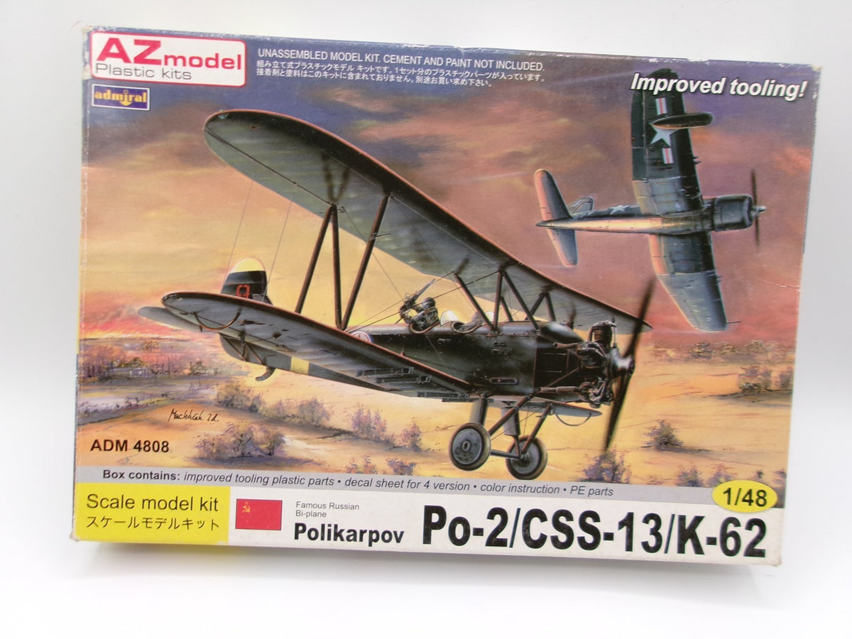 AZ Model Polikarpov PO-2/CSS-13/K-62 1/48 #ADM4808