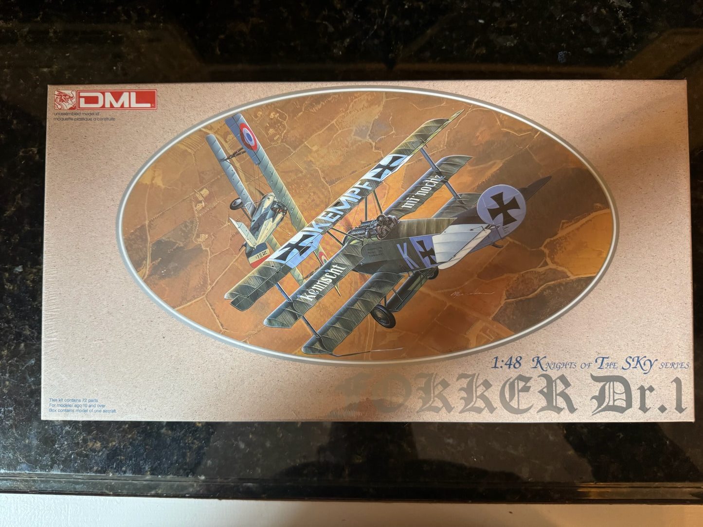 DML Fokker DR.1 #5901 1/48 Knights of the Sky Series