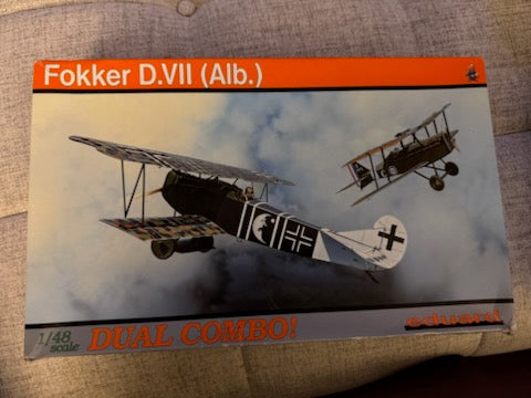 Eduard Fokker D.VII Combo #8134 1/48