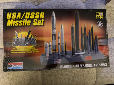 Monogram USA/USSR Missile Set 1/144 #85-7660