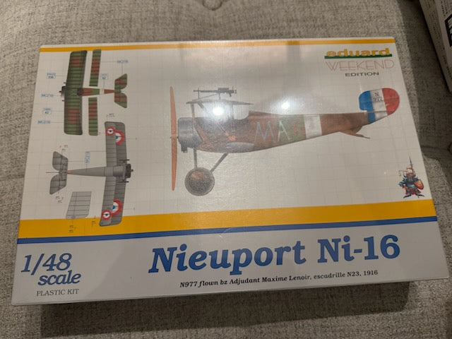 Eduard Weekend Edition Nieuport Ni-16 #8426 1/48