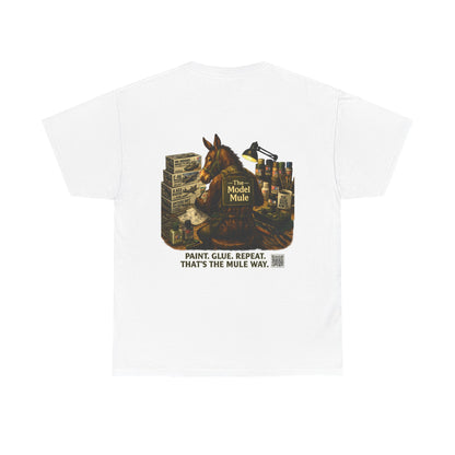 Model Mule T-Shirt — "I Have Models Coming Out My" Hobbyist Model Building Tee