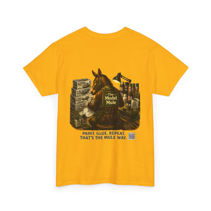 Model Mule T-Shirt — "I Have Models Coming Out My" Hobbyist Model Building Tee