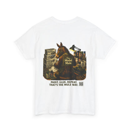 Model Mule T-Shirt — "I Have Models Coming Out My" Hobbyist Model Building Tee