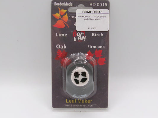Border Model Leaf Maker Lime Oak Birch Firmiana #BD0015