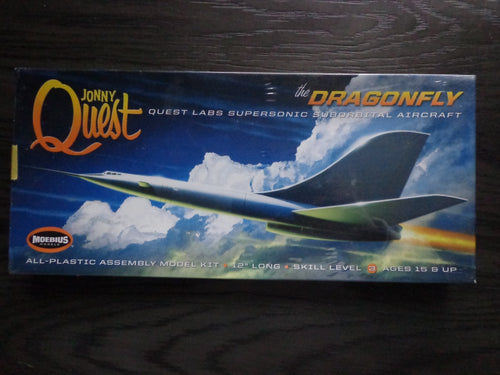 Moebius Johnny Quest The Dragonfly #946 Plane Model