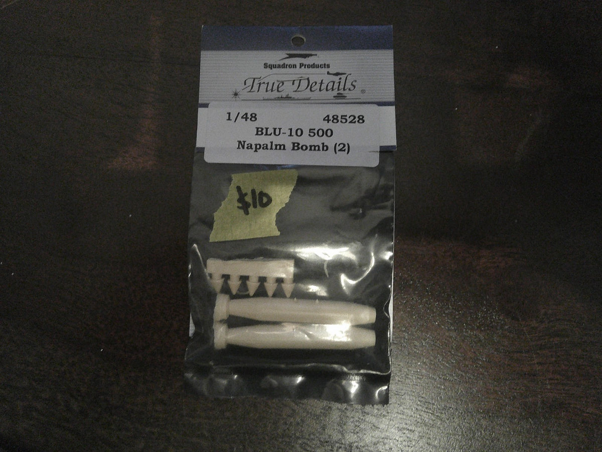 True Detail  BLU-10 500 Napalm Bomb (2) 1/48 #48528