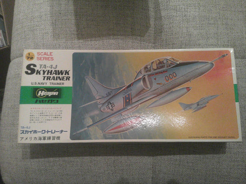 Hasegawa TA-4J Skyhawk Trainer 1/72 #D13 Plane Model