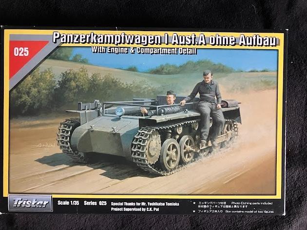 Tristar Panzerkampfwagen I Ausf. A ohne Autbau Model Kit 1/35 #35025