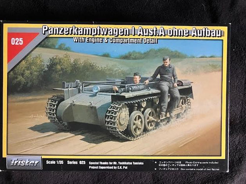 Tristar Panzerkampfwagen I Ausf. A ohne Autbau Model Kit 1/35 #35025