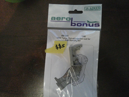 Aero Bonus USAF Fighter Pilot Ejection Seat F-80 Shooting Star 1/48 #480205