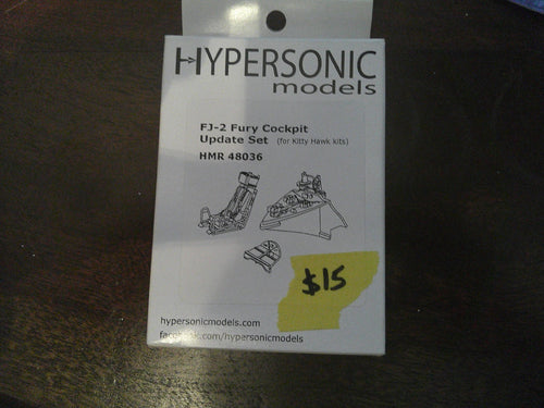 Hypersonic Models FJ-2 Fury Cockpit Update Set #HMR48036!!!