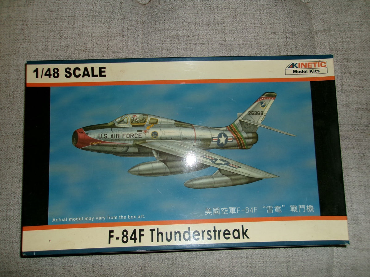 Kinetic F-84F Thunderstreak  1/48  #K4801 Plastic Model