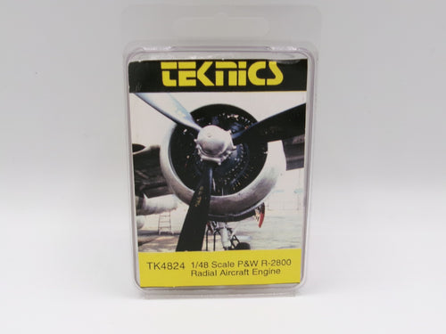 Teknics P&W R-2800 Radial Aircraft Engine 1/48#TK4824