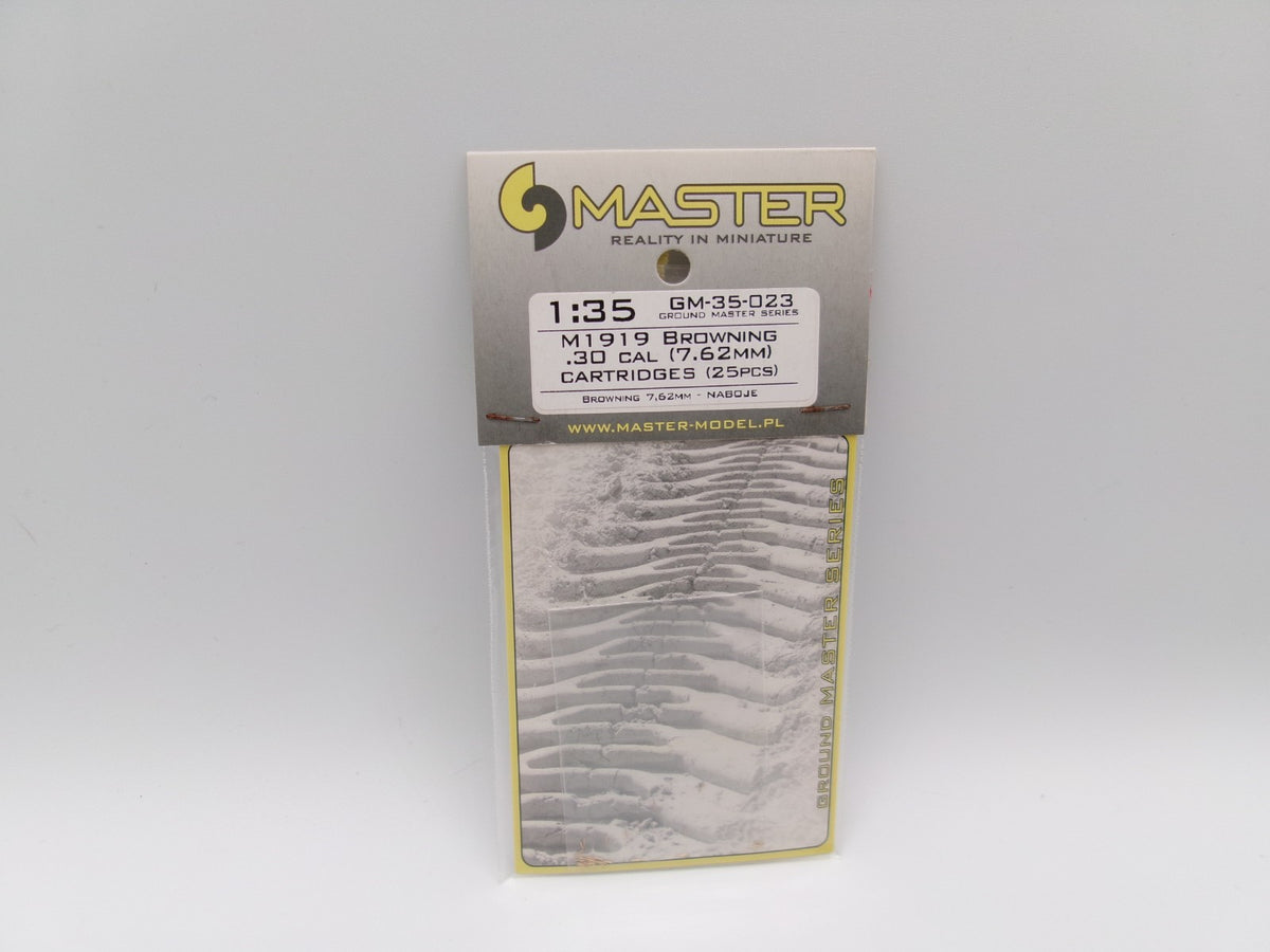 Master M1919 Browning .30 Cal Cartridges  1/35 #AM-35-023