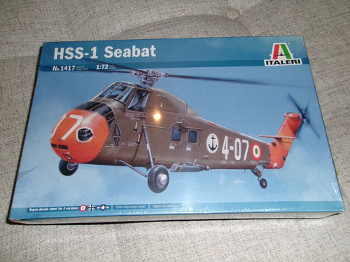 Italeri HSS-1 Seabat 1/72  #1417 Factory Sealed Model