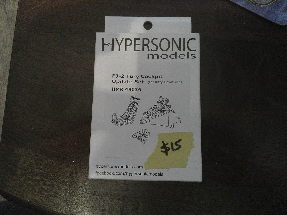 Hypersonic Models FJ-2 Fury Cockpit Update Set #HMR48036!!!!