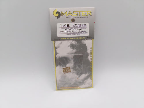 Master M197 (20mm) Used on AH-1 Cobra Rotary Cannon 1/48 #AM-48-056