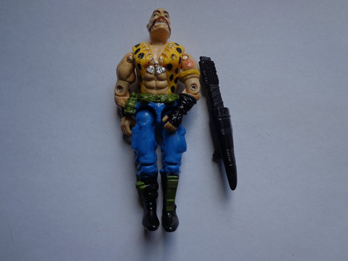 Vintage Original 1989 GI Joe Gnawgahyde with Back Pack