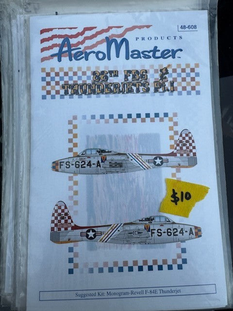 Aero Master Products 86TH FBG Thunderjets Pt. 1 1/48 #48-608