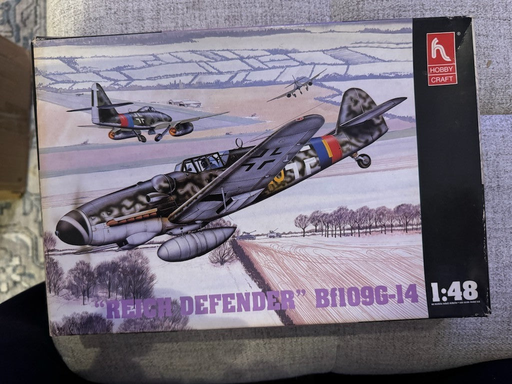 Hobby Craft Reich Defender BF109G-14   1/48 #HC1544 Plane Model