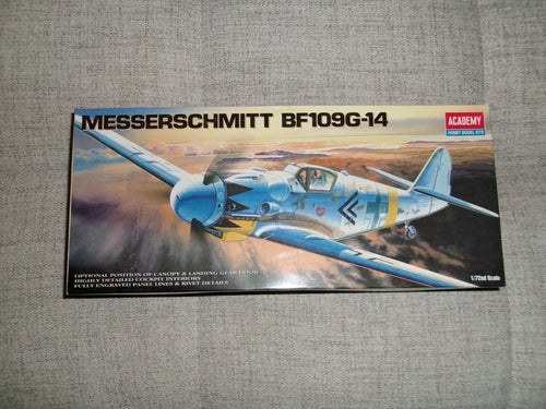 Academy Messerschmitt BF109G-14 1/72  #1653  Plastic Model