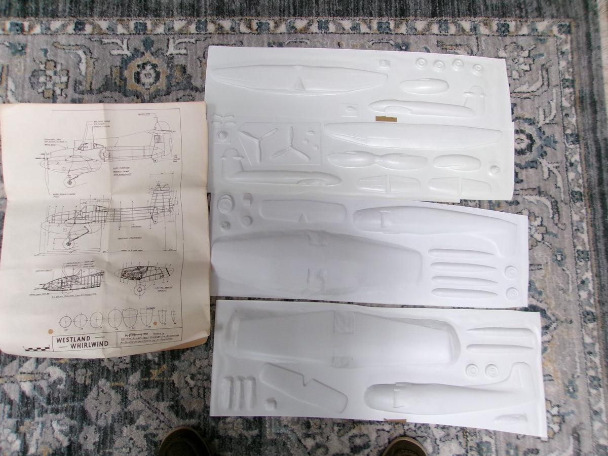 Westland Whirlwind Vacuum Form Model Kit