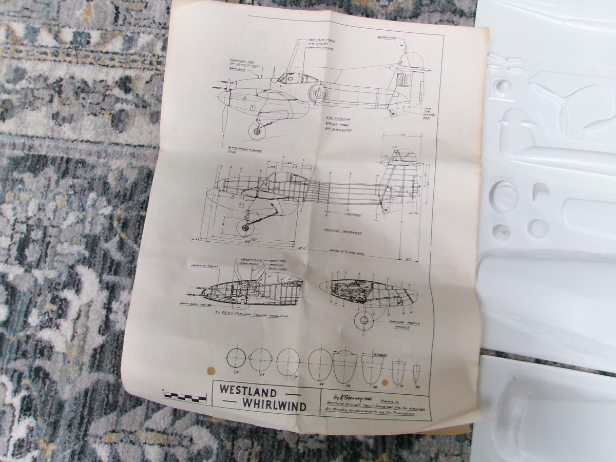 Westland Whirlwind Vacuum Form Model Kit