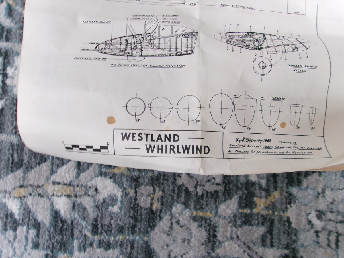 Westland Whirlwind Vacuum Form Model Kit